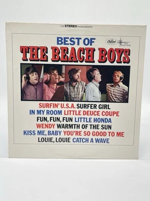 THE BEST OF THE BEACH BOYS VOLUME 1 12" LP VG+ VINYL RECORD CAPITOL - Image 1 of 4