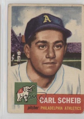 1953 Topps Carl Scheib #57 - Image 1 of 2