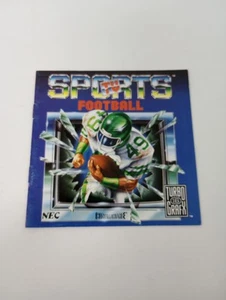 Sport TV Calcio SOLO MANUALE (NEC TurboGrafx-16, 1990) NO GIOCO - Foto 1 di 7