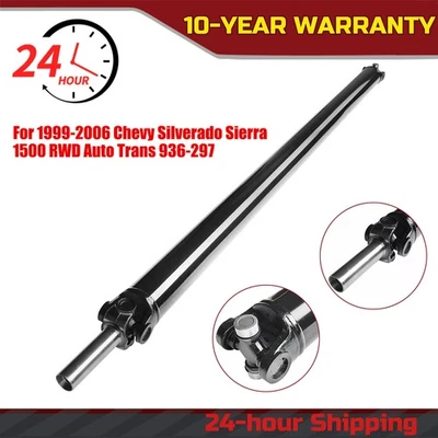 Rear Drive Shaft For 1999-2006 Chevy Silverado 1500 GMC Sierra 1500 Automatic Foto 1 de 4