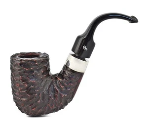 Pfeife PETERSON Pub Rusticated P-Lip - NEU! - Picture 1 of 7