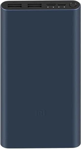 Xiaomi Powerbank 10000 mAh schwarz, 2 USB-Anschlüsse, 1500mA Ausgang, LED-Anzeig - Zdjęcie 1 z 6