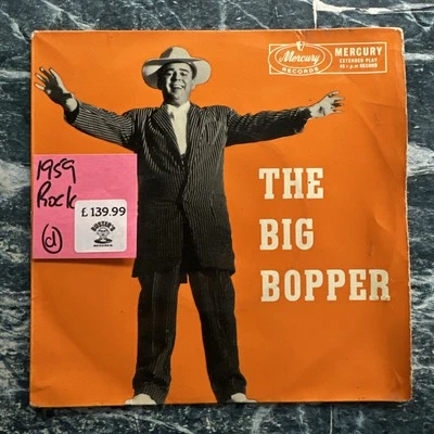 The Big Bopper - Chantilly Lace 7” Vinyl Record Single EP VG+ - Image 1 of 4