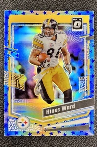 Panini Donruss Optic Stars Prizm Hines Ward #161 NFL Pittsburgh Steelers 2023 - Imagen 1 de 4
