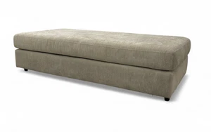 Furniture Village 'Esprit' Stool Bed Taupe Large Fabric Convertible RRP £700 NEW - Picture 1 of 11