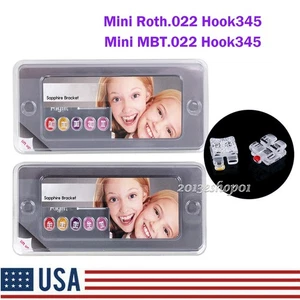 Soportes dentales monocristalinos de zafiro cerámica transparente mini gancho Roth/MBT.022345 - Imagen 1 de 22