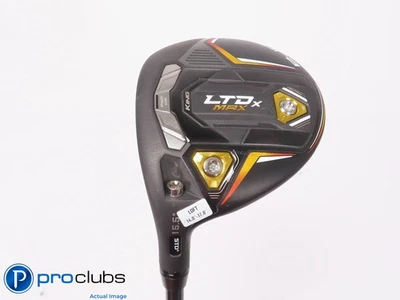 Left Handed Cobra LTDx MAX 15.5* 3 Wood - UST LINQ Blue 6F3 Regular - 452248 - Image 1 of 4