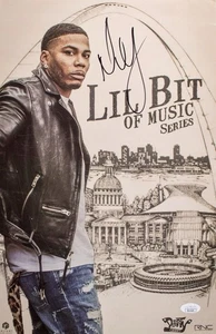 NELLY SIGNED 11x14 PHOTO JSA AUTOGRAPH RAP HIP HOP COUNTRY GRAMMAR - Picture 1 of 3