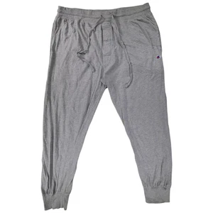 Champion Herren Jogginghose Trainingshose Größe XL Grau Statische Baumwollmischung - Bild 1 von 9