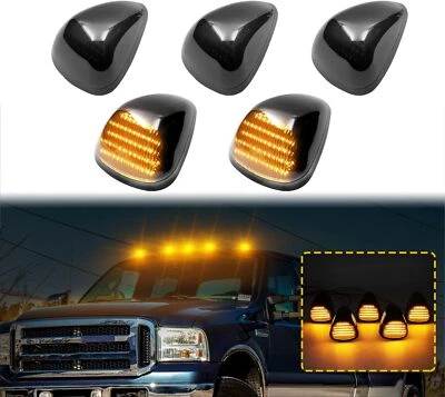 For 1999-2016 Ford F250 F350 F450 Super Duty LED Cab Roof Marker Running Lights - Image 1 of 4