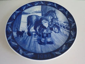 VILLEROY BOCH V&B Heinrich JAHRESTELLER 1985 22 cm Wandteller 500 Auflage Teller - Bild 1 von 2