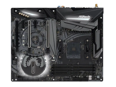 For ASROCK X470 TAICHI motherboard X470 AM4 4*DDR4 64G HDMI ATX Tested OK - Image 1 of 4