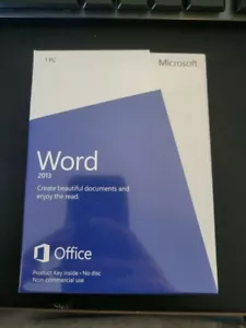 Microsoft Word 2013 Key Card - Picture 1 of 3