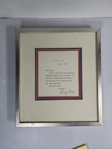 Original Signature Letter Former First Lady Betty Ford June 15, 1976 #SA - Picture 1 of 4