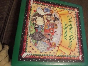 TREASURY OF MOTHER GOOSE RHYMES Hc 1st Beautiful Illustrations  - Foto 1 di 5