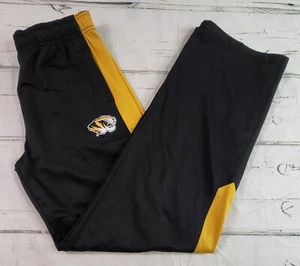 Adidas MU Missouri Tigers Black/Gold Track Pants Youth Size XL (18) EUC - Picture 1 of 4