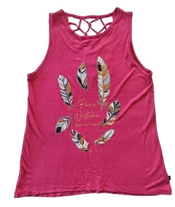 Pure Western Rodeo Singlet Shirt Ladies Size 16 - Picture 1 of 7