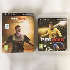 PS3 PlayStation 3 - PES 2016 Edition Anniversaire EMPTY BOX + CASE (no game)