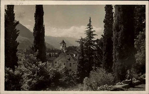 Bozen Gries Bolzano Südtirol Italien s/w AK 1928 gelaufen Motivo Teilansicht - Picture 1 of 2