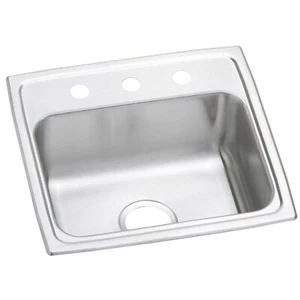 Elkay PSR19183 Celebrity Single Bowl Drop-in Stainless Steel Sink - Picture 1 of 5
