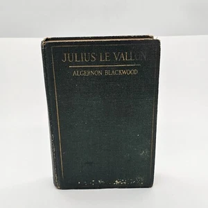Julius LeVallon: An Episode by Algernon Blackwood Hardcover Book 1916 RARE - Picture 1 of 14