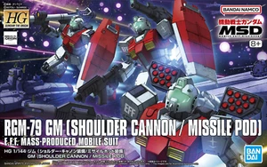 Bandai GM (Shoulder Cannon/Missile Pod) The Origin Ver. HG 1/144 Model Kit - US - Photo 1 sur 7