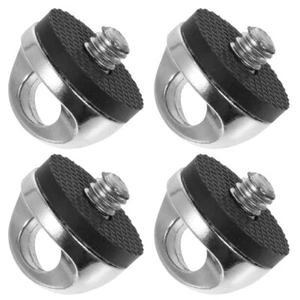 4PCS Neck Strap Screw for Camera 1/4 inch Silicone Washer Camera D-Ring Screw - Picture 1 of 12