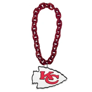 Kansas City Chiefs FanFave by Aminco Foam Fan Chain- Red - Picture 1 of 1
