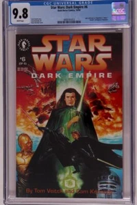 Star Wars Dark Empire CGC 9.8 10/92 Dark Horse - Bild 1 von 2