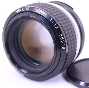 Nikkor 50MM F1.2 AI-S 50/1.2 AIS FAST BRIGHT LENS Japan for NIKON DSLR Read! - Picture 1 of 24