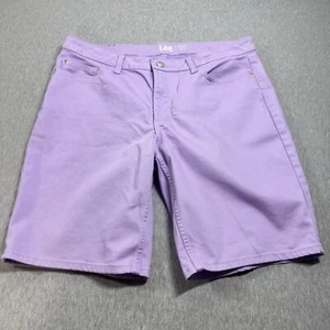 Lee Riders Bermuda Shorts Damen Größe 16 mittelhohe Taschen lavendel Baumwollmischung - Bild 1 von 17