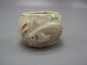 Servierring Keramik Fisch Vintage Ring für Servietten Serviergröße 3x3,6 cm - Bild 1 von 13