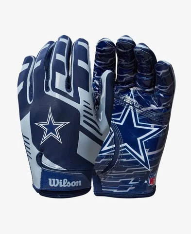 Dallas Cowboys NFL Stretch Fit Receiver Football Gloves Cover