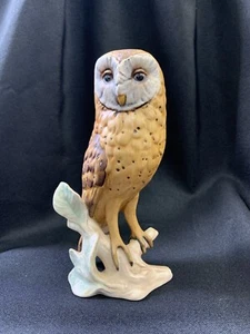 Goebel West Germany Hand Painted Barn Owl 1975 Porcelain Numbered Figurine - Picture 1 of 6