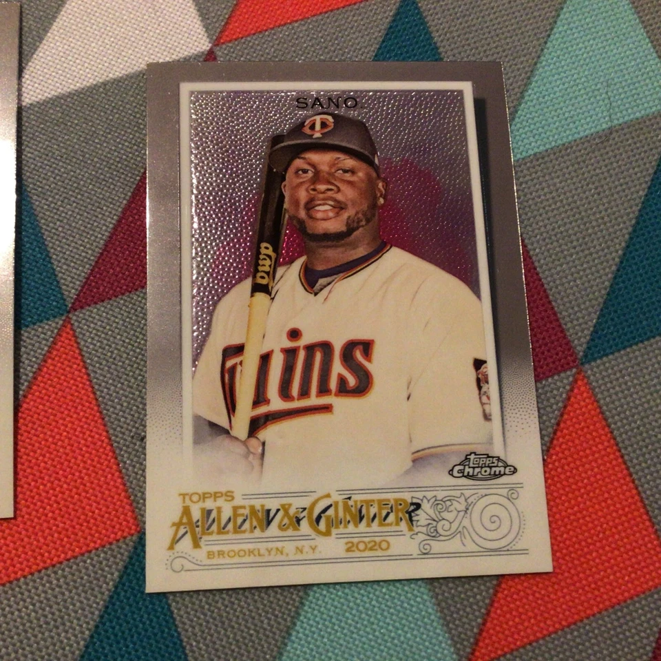 Miguel Sano #269 Twins😀 (base card) 2020 Topps Chrome Allen & Ginter - Image 1 of 1