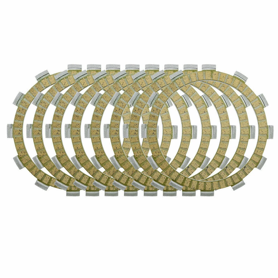 8Pcs Friction Clutch Plates Kit for Suzuki RMZ450 /RM250 Champion 250 1997-2002 - Imagem 1 de 3