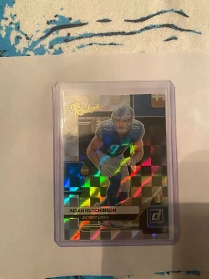 2022 Panini Donruss - The Rookies #TR-13 Aidan Hutchinson (RC) - Image 1 of 4