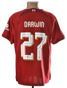 MAGLIA MAGLIA HOME FOOTBALL LIVORPOOL 2022/2023 NIKE TAGLIA L ADULTO #27 DARWIN - Foto 1 di 10