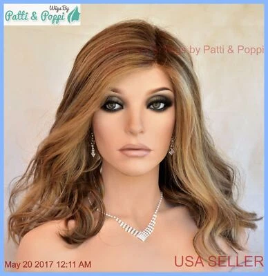 Runway Waves Gabor Wigs Color GL 1416ss Honey Toast Beachy Wavy Authentic - Image 1 of 4