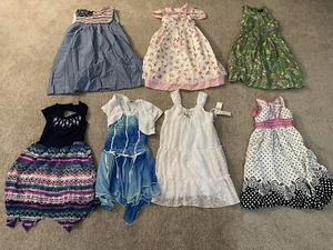 Lot Of Girls Dresses Carter’s Etc Size 6/6x - Picture 1 of 10
