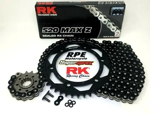 Honda CBR1000rr 2017-20 RK MAX Z 520 RX-Ring PREMIUM Chain and SS Sprockets Kit  - Picture 1 of 5