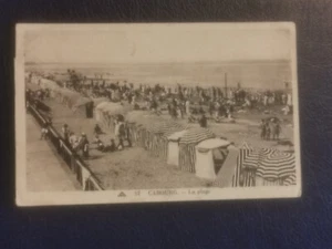 CPA 14 CABOURG - La Plage - Imagen 1 de 2