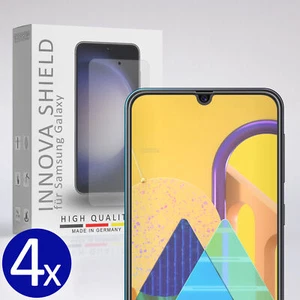 4x Panzerfolie Displayglas Schutz fü Samsung Galaxy M30s Echt 9H Fingerabruck HD - Bild 1 von 6
