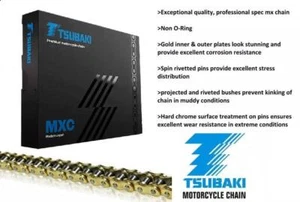 Tsubaki MXC Heavy Duty Gold Non O-Ring Kette 520 x 104 Glieder inkl. Verbindungsglied - Bild 1 von 3