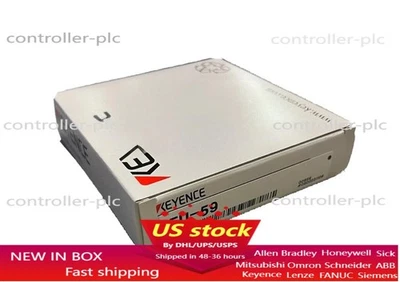 One Keyence FU-59 Fiber Optic Sensor New Free Shipping - Image 1 of 4