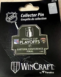 NY RANGERS PIN NHL STANLEY CUP PLAYOFFS FLORIDA PANTHERS 2024 EASTERN CONF FINAL - Picture 1 of 3