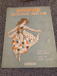 Minnie Shimme For Me Noten 1918 Frisch & Lucas - Bild 1 von 4