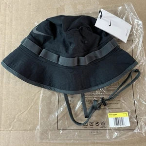 Nike Dri-Fit Apex Bucket Hat Unisex Adult Black FB5621-010 Size S Small NEW - Picture 1 of 7