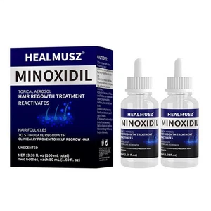 2 Pack 5% Extra Strength Men Hair Regrowth Treatment 2 Month Supply - Picture 1 of 6