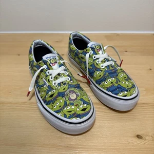 Vans Disney Pixar Toy Story Aliens Glow in Dark Buzz Woody Kids Shoes Size 2.5 - Picture 1 of 7